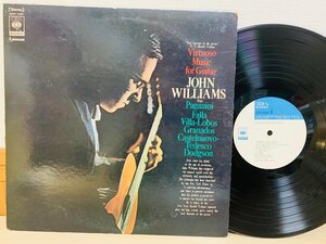 即決LP ジョン・ウィリアムス ギター名演集 JOHN WILLIAMS VIRTUOSO MUSIC FOR GUITAR レコード 国内盤 SONC-10391 L22