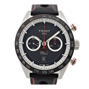 ティソ PRS 516 クロノグラフ T100.427.16.051.00 自動巻き ステンレススティール メンズ TISSOT 中古 【時計】