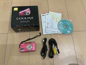 美品　Nikon COOLPIX s5100 ニコン コンパクトデジタルカメラ