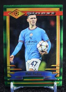 2023 Topps Finest Flashbacks Phil Foden フィル フォーデン Manchester City サッカー カード England