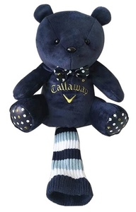 【限定品】 新品未使用　キャロウェイ CALLAWAY ベア BEAR ドライバー用カバー 可愛い子グマ　クマさん ネイビー