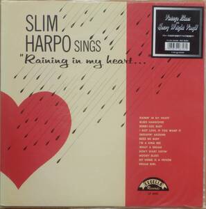 ★NEIL YOUNG がカバー☆SLIM HARPO SINGS RAINING IN MY HEART★国内 LP 重量盤☆P-VINE　PLP-6707 1997 \3000