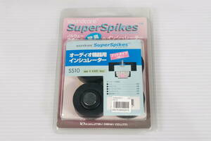 未開封・未使用品★Soundcare サウンドケア SuperSpikes スーパースパイク オーディオ機器用インシュレーター SS10 S713