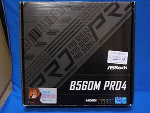 ASRock B560M PRO4 LGA1200 MicroATXマザーボード ジャンク品