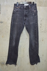 イービーデニム　EB Denim　リーバイス　リメイク　ブラック　デニム　パンツ D6337