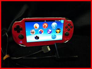 ★SONY PSVITA PCH-1000★ソニー/プレイステーション ヴィータ/アダプター、4GBメモリーカード付★