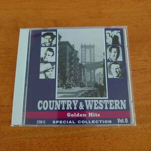 COUNTRY & WESTERN Golden Hits Vol.6 カントリー&ウエスタン ゴールデン・ヒット 【CD】