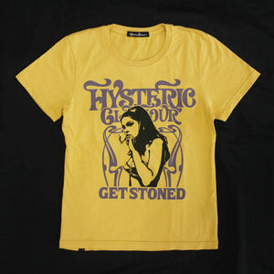 HYSTERIC GLAMOUR ヒステリックグラマー ガール プリント Tシャツ F 