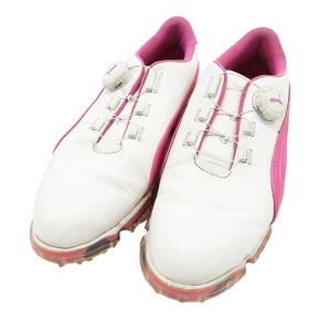 PUMA GOLF プーマゴルフ 189419 04 ゴルフシューズ BOA BIOPRO V2 DISC ホワイト系 23.5cm [240001877233] ゴルフウェア レディース