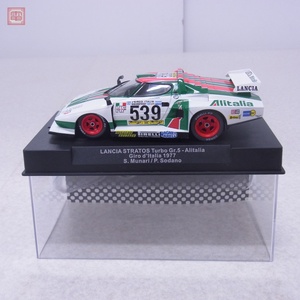 未使用 サイドウェイズ 1/32 ランチア ストラトス ターボ Gr.5 アリタリア 1977 #539 スロットカー SW59 sideways LANCIA STRATOS【10