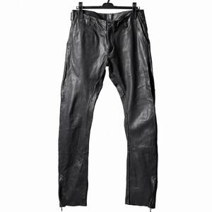 incarnation　Overlock baby calf leather pants レア 希少品 定価220000円 m.a+ ISAMU KATAYAMA BACKLASH n07 ierib JULIUS