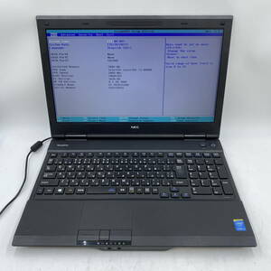 NEC ノートパソコン VK26 CPU:i3-4000M ジャンクZ1186