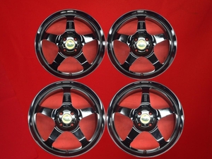 超希少 美品 LOTUS ロータス エキシージ 240R 純正 中古ホイール 4本 7/8J 16/17インチ PCD100 4穴 +31/+38 ハブ56.6 aa16/17