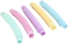 ポップチューブ POP TUBE パルテル 6本 セット 知育玩具 ASMR