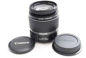 CANON ZOOM LENS EFS 18-55mm 1:3.5-5.6 IS (良品） 08-08-07