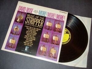 DAVID ROSE Music of the Stripper カナダ盤LP MGM セクシージャケ