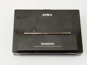 【ジャンク】AIWA カセットプレーヤー HS-PL55 本体 ウォークマン K50410