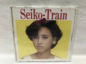 松田聖子 Seiko Train CD ベスト 旧規格 32DH178 3200円盤 CSR刻印 スリムケース仕様 盤面良好 B898