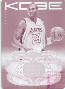 【Kobe Bryant】 2013 Panini Printing Plate Magenta Plate 1/1 1枚限定 1 of 1