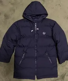 FREDPERRY　フレッドペリー　ダウンジャケット　90s　Mサイズ　ネイビー