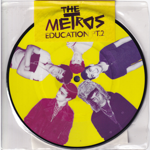 欧州 未開封ピクチャー7inch☆ THE METROS Education PT.2（EU 1965 Records OLIVELTD043）ザ・メトロス