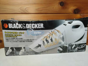 【中古動作確認品】BLACK&DECKER　サイクロン式カーバック　Z-ACV1205　掃除機