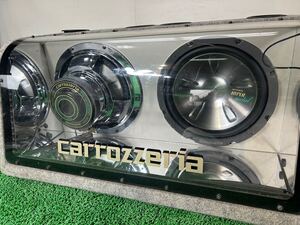 【管理番号 2412-18】carrozzeria カロッツェリア TS-WX1200T ウーハー サブウーハー パイオニア 