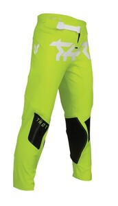 キッズ用 26インチ MXパンツ THOR SPORT RIOT ホワイト/アシッド 子供用 モトクロス 正規輸入品 WESTWOODMX 25