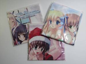 ef canvas2 いつか届くあの空に クッションカバー 3点セット / minori すぴぱら F&C Piaキャロット フェアリーテール Lump of Sugar