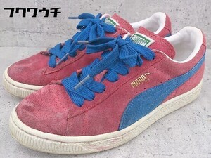 ◇ Puma プーマ SUEDE CLASSIC 35263451 スニーカー シューズ サイズ 23ｃｍ レッド ブルー レディース