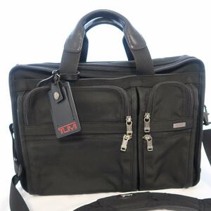 【美品】TUMI ビジネスバッグ 26041D4 2way パソコンケース付き