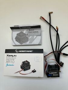 ホビーウイング ESC 1/10 XeRUN XR10 Justock G3 ブラシレスアンプ