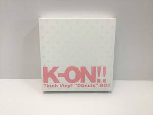 K-ON 7inch Vinyl Donuts BOX　けいおん レコード アナログ EP シングルレコード 9枚組