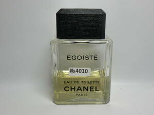 【№4010－香水6006】中古品：CHANEL シャネル エゴイスト EDT 75ml 