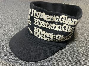 【希少レア】ヒステリックグラマー　hysteric ニットサンバイザー ニット　キャップ