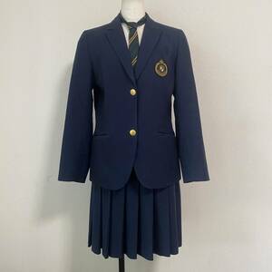 【コスプレ衣装】　SE524　星稜高校　ブレザースカートセットネクタイ付き　学制服　セーラー服　女子　JK JC 