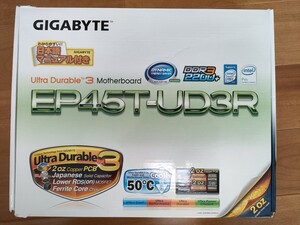 【ジャンク】マザーボード　 GIGABYTE　EP45T-UD3R と（Core2Quad、メモリー8GB、ファンとヒートシンク 付き）