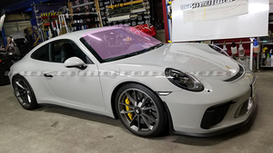 PORSCHE ポルシェ911/991 フロントガラスプロテクトフィルム クリアプレックス 飛び石防止 ワレ 保護 カット済み外装パーツ ドレスアップ 