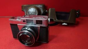 富士フィルム 「Fujica 35-M 」　革ケース付　田中芳郎デザイン　クラシックカメラ②/［10-05］フィルムカメラ 拓本紙硯古本古書和書