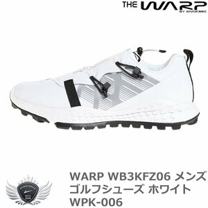 WARP WB3KFZ06 メンズゴルフシューズ ホワイト WPK-006 26.0cm[53327]