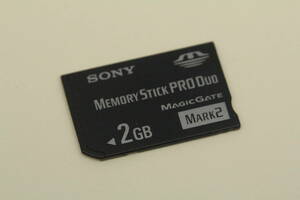 2GB メモリースティック SONY Memory Stick PRO Duo MAGICGATE MARK2