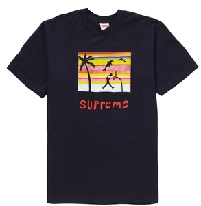 Supreme Dunk Tee Navy / Large 正規品　美品