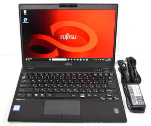 ☆ LIFEBOOK U939/BX Core i5-8265U 1.6(3.9)G/SSD 256GB/13.3W 1920x1080/無線/Bt/LTEフリー/カメラ/Office 2021/最新W11&リカバリ ☆1227