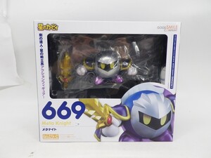 51●b939☆新品未開封　グッドスマイルカンパニー　ねんどろいど　星のカービィ　669　メタナイト　可動フィギュア　現状