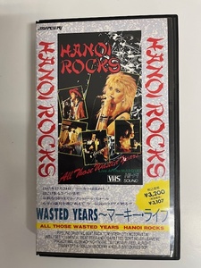 ハノイ・ロックス/マーキー・ライブ/VHSビデオ【中古】