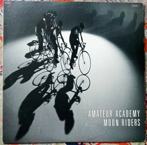 LP国内盤 MOON RIDERS // AMATEUR ACADEMY 1984年発売 写真付き歌詞カード