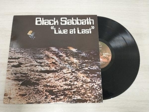 【輸入盤LP】ブラック・サバス Live at Last BS001 BlackSabbath