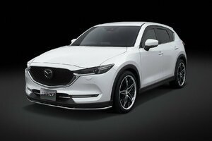 KF#P KF系前期 CX-5 ステンレスパイプ製フロントリップ トップライン メタリップ