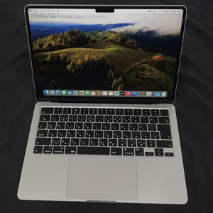 1円 Apple MacBook Air M2 2022 8GB SSD 256GB 13.6インチ MLXY3JA/A ノートパソコン