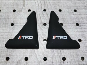 TRD 傷防止 3D ドアエッジガード 2P■プリウス クラウン ハリアー アルファード アクア ヤリスクロス ライズ RAV4 カムリ C-HR bB プラド